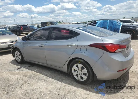 2016 Hyundai Elantra Se z USA, uszkodzony, nr VIN 5NPDH4AE8GH772741
